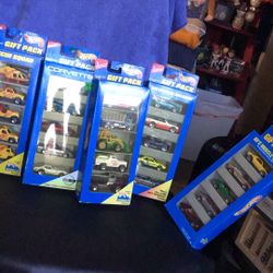 Collectible Hot Wheels 5 Packs From 1997