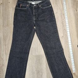 90s Guess Jeans American Tradition 39060SH Men's Sz 31x30 Black 100% Cotton Vtg