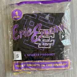 Eric Emanuel Black Basic Short EE Size S Brand New