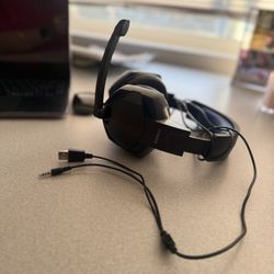 Fisher Gaming Headset with Microphone – USB & 3.5mm Jack