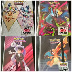 Pokemon card binders