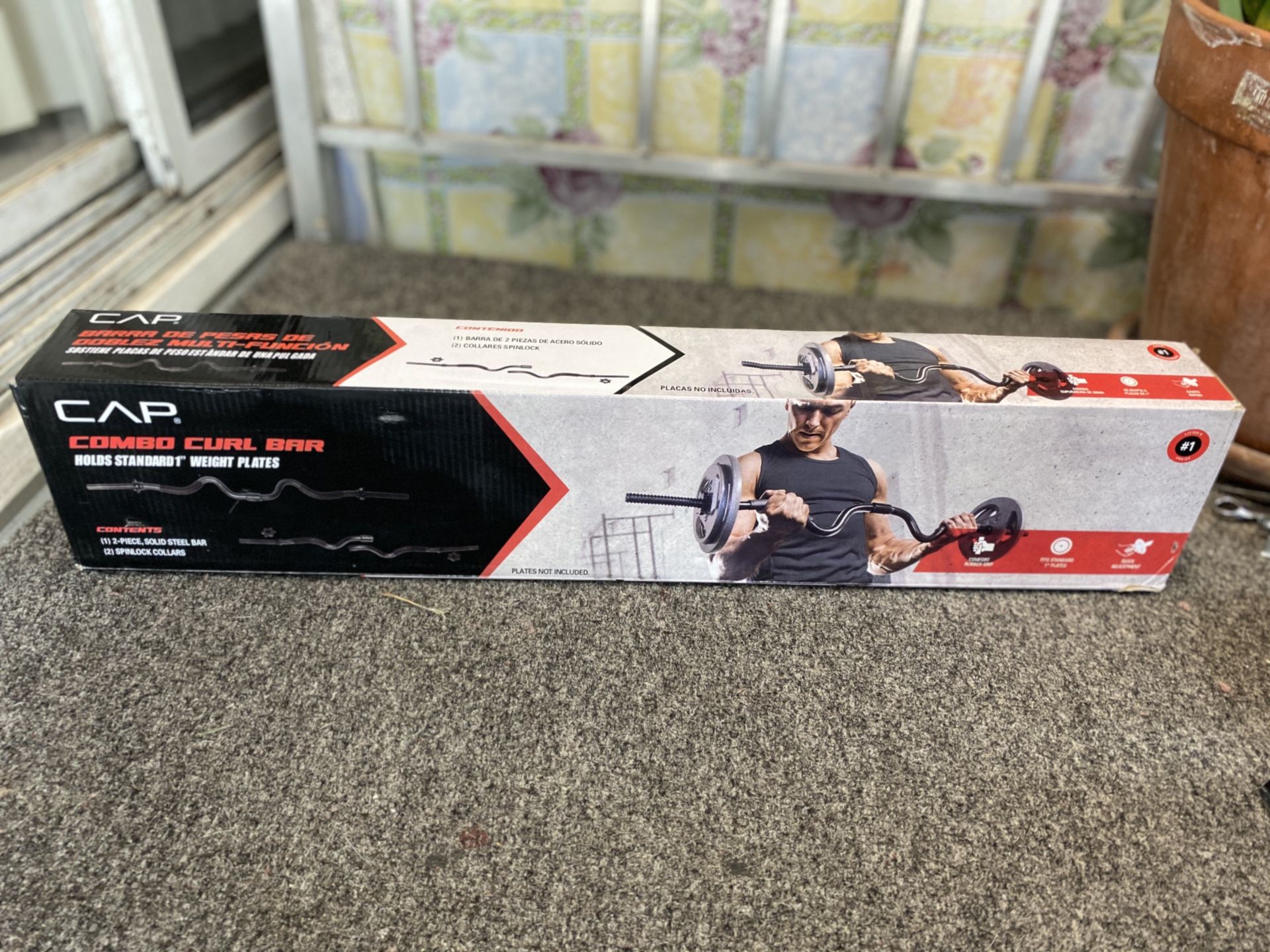 👻Combo Curl Bar👻
