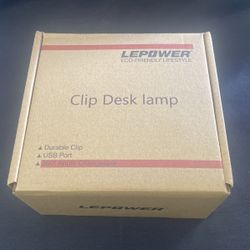 LEPOWER Clip Desk Lamp