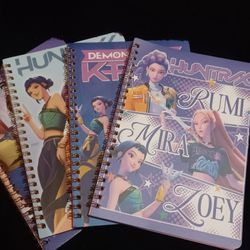 Kpop Demons Hunter Notebook  Each $5