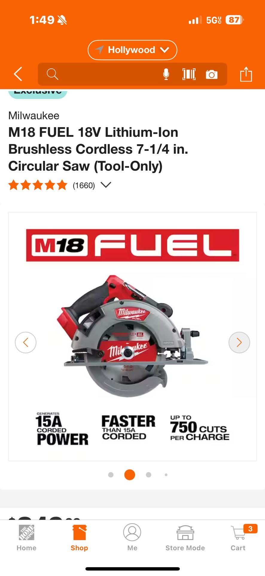 M18 FUEL 6-1/2" FRAMING CIRCULAR SAW