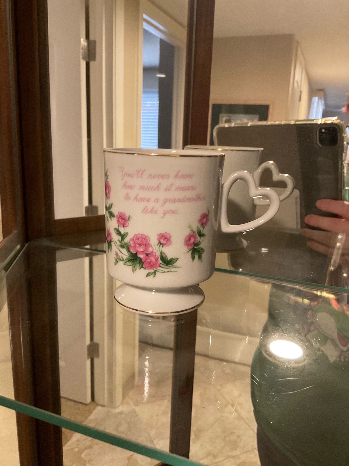 Grandma heart mug