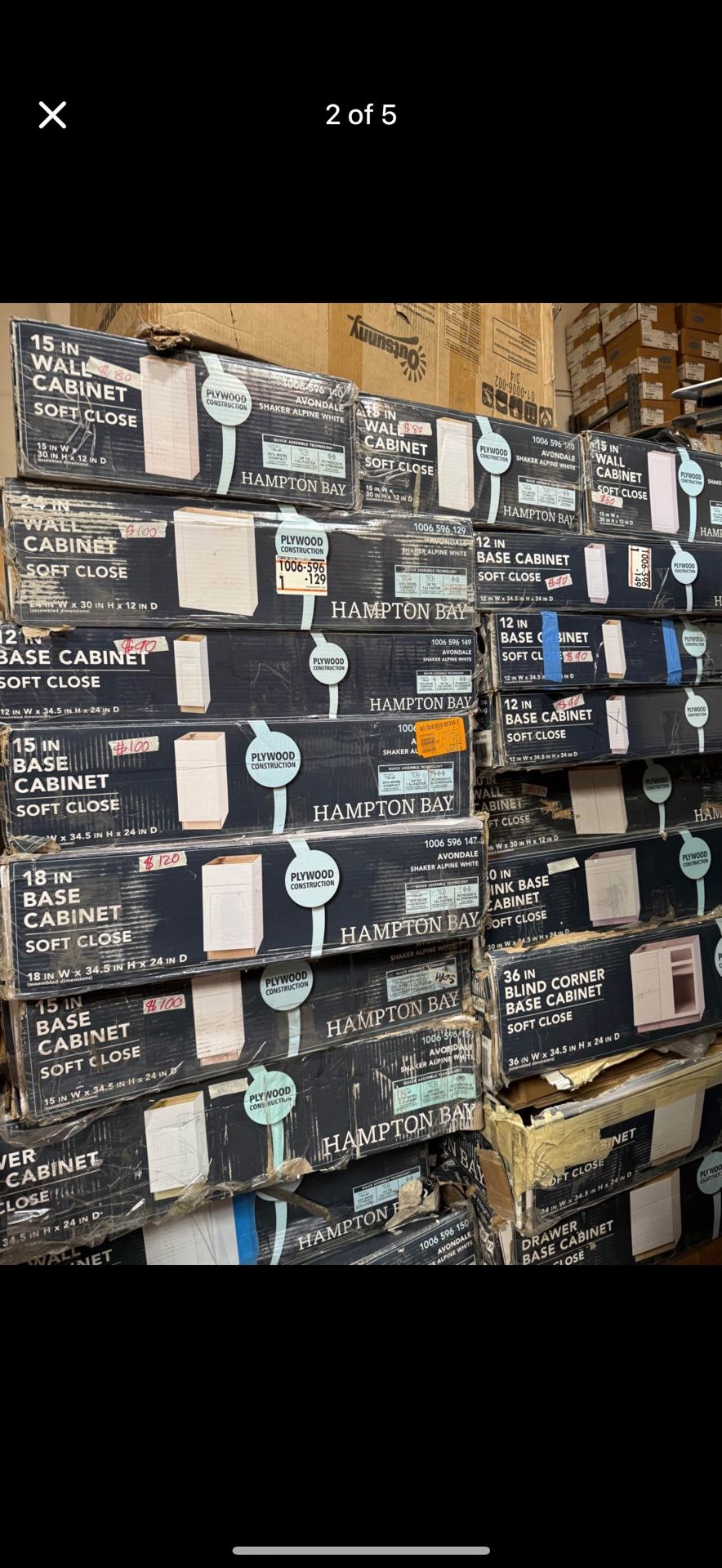 Hampton Bay Kithchen Cabinets