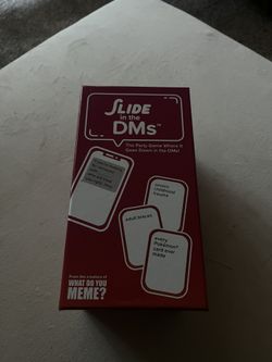 Slide in the DM Card Game 