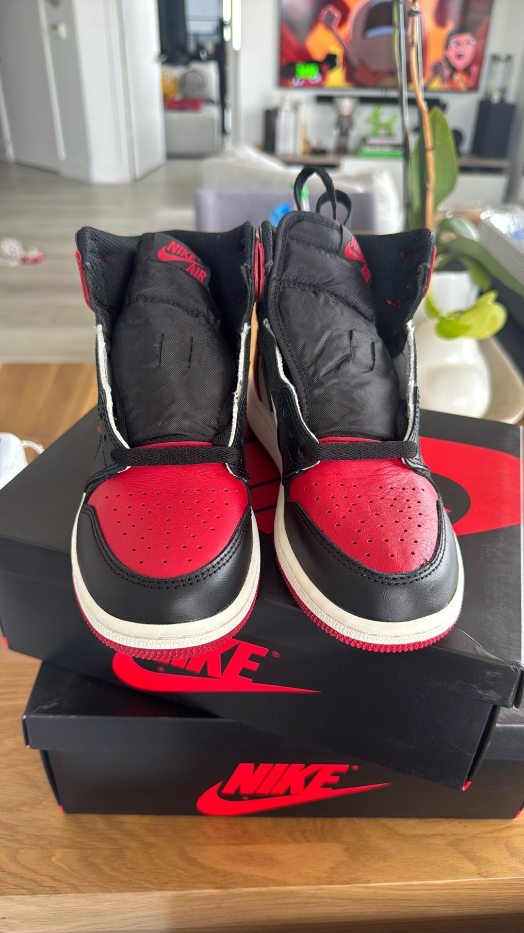 Air Jordan 1 Retro High OG Bred Toe