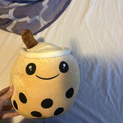 kawaii boba plushie
