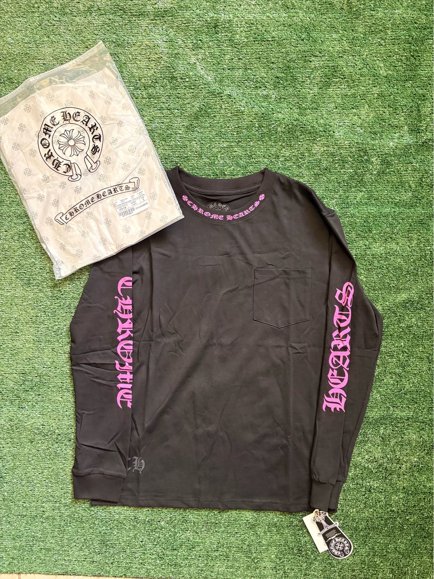 Chrome heart long sleeve