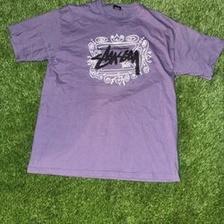 Pureple Stussy Shirt Vintage
