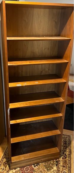 Vintage Mid Century Modern Hundevad Made in Denmark Book Shelf/Bookcase