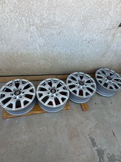 17" Toyota Tacoma Factory OEM~ Silver Wheels ~17x7 Rims~ Set of 4