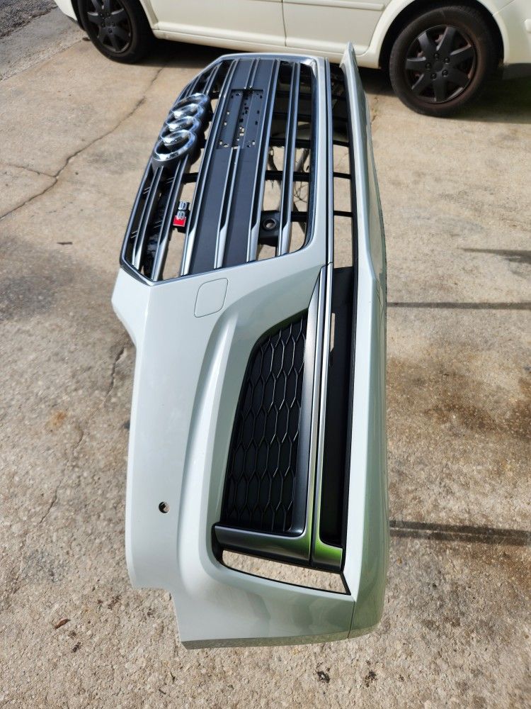 2018 - 2019 Audi S5 Front Bumper With Grille
