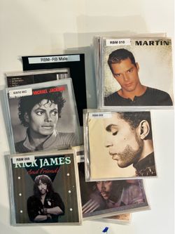 R&B Pop Male Legends CD Collection – Michael Jackson, Prince, Barry White, Bobby Brown, Billy Ocean & More (21 CDs)