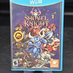 Shovel Knight Nintendo Wii U 2015 CIB Complete With Manual Video Game Amiibo