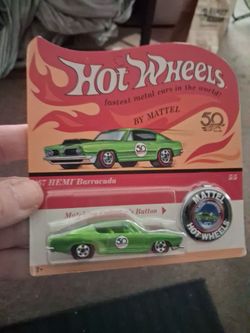 50TH ANNIVERSARY 1967 BARRACUDA NEW
