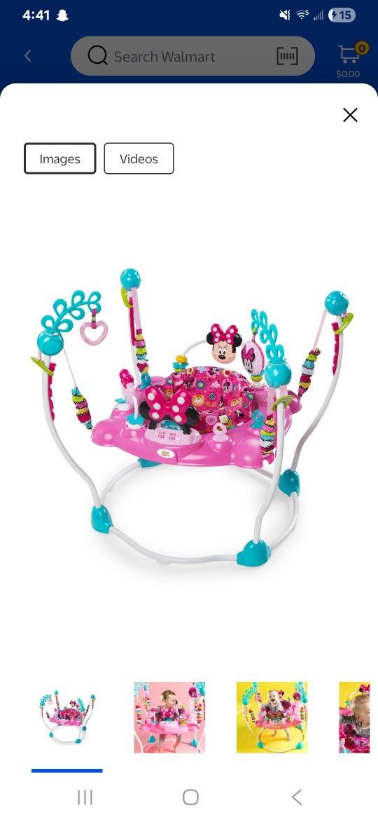 Mini Mouse Baby Bouncer