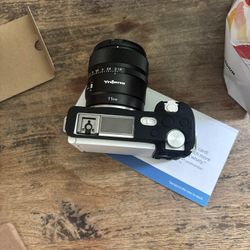 Sony ZV-E10 mirrorless camera with 11mm lens