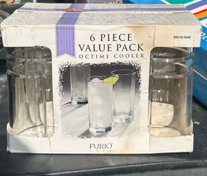 Furio six piece value pack glasses