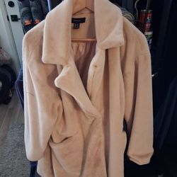 Forever 21 fauxfur coat