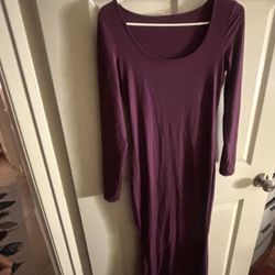 SHEIN Purple Dress 