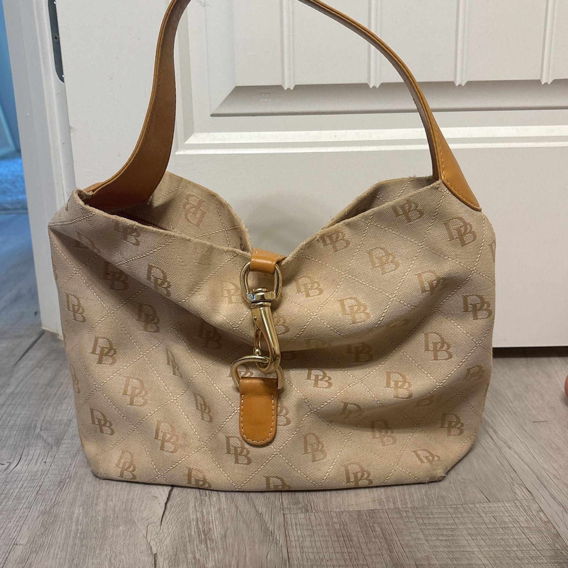 Dooney & Bourke Hand Bang Cream Color