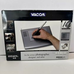 NEW Wacom Intuos3 Professional 4x6" Wide Format USB Tablet w/ Pen Mouse PTZ431W