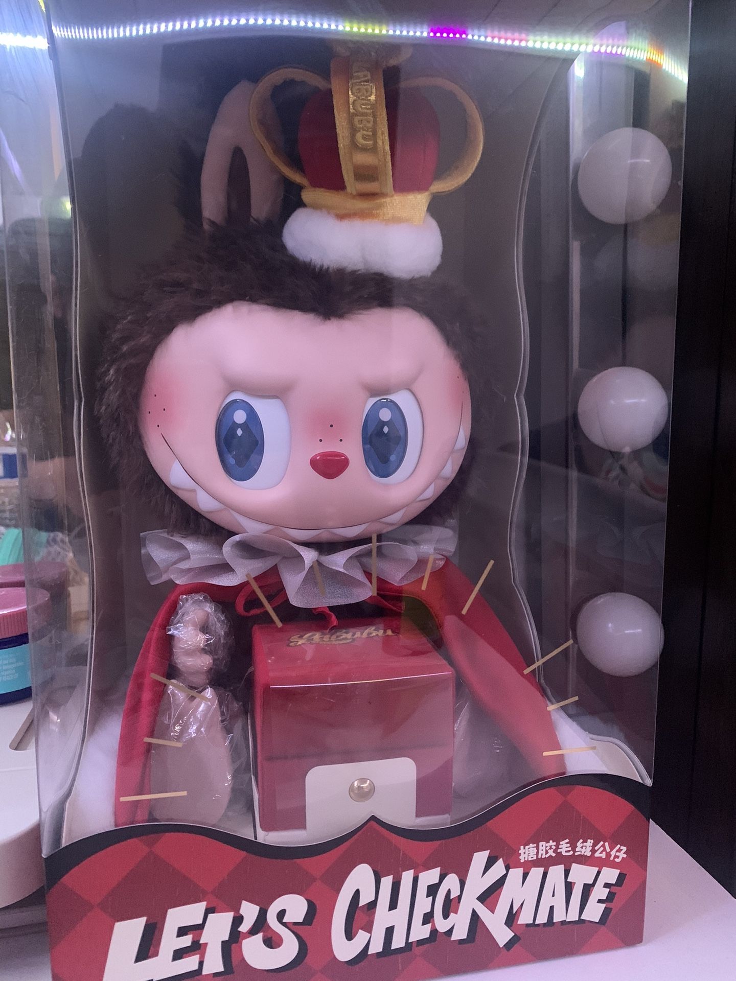 Labubu King Checkmate