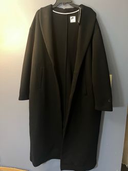 Nike Women’s Long Black Coat Size 1X