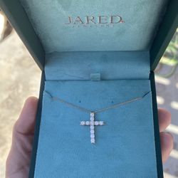 Diamond Cross Necklace 