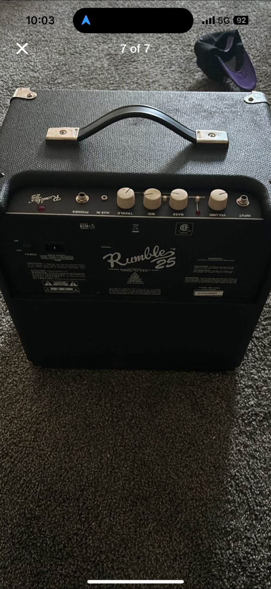 4 String Rouge Bass with 70 Watt Bass Amp
