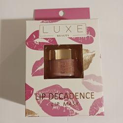 New! Luxe Beauty Lip Decadence Lip Mask 