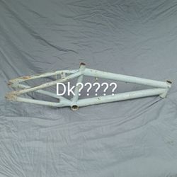 No. 7,8,9 Of 9 BMX Frames For Sale: DK?, United Trinity, Unknown Chrome Vintage Frame