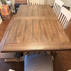 Farmhouse dinning room table