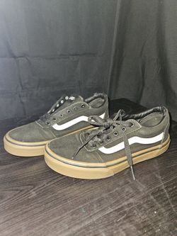 Vans Black W/ White Gum Soles