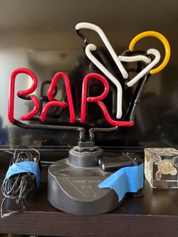 Bar neon sign