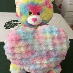 Soft Toys 🧸 Bear 🐻 And Heart 💜