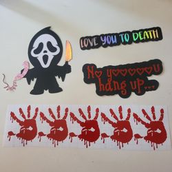 Spooky Bouquet Toppers Bundle 