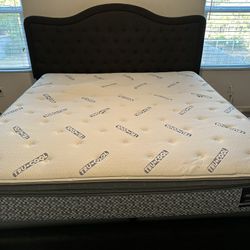 Headboard and mattress 