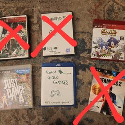 PS3 Video Games For Sale (View Post For Options)