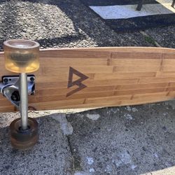 Bamboo Longboard Cruiser 