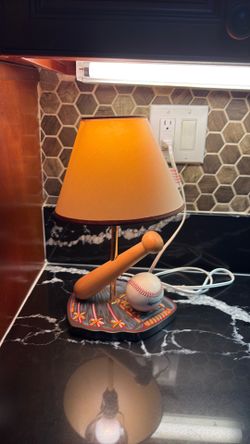 Baseball  Themed Lamp