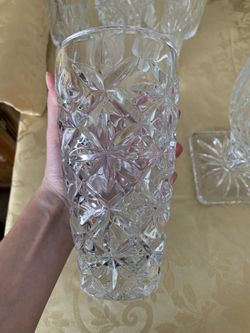 Crystal small vase