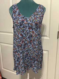 Lane Bryant Crinkle Sleeveless Top