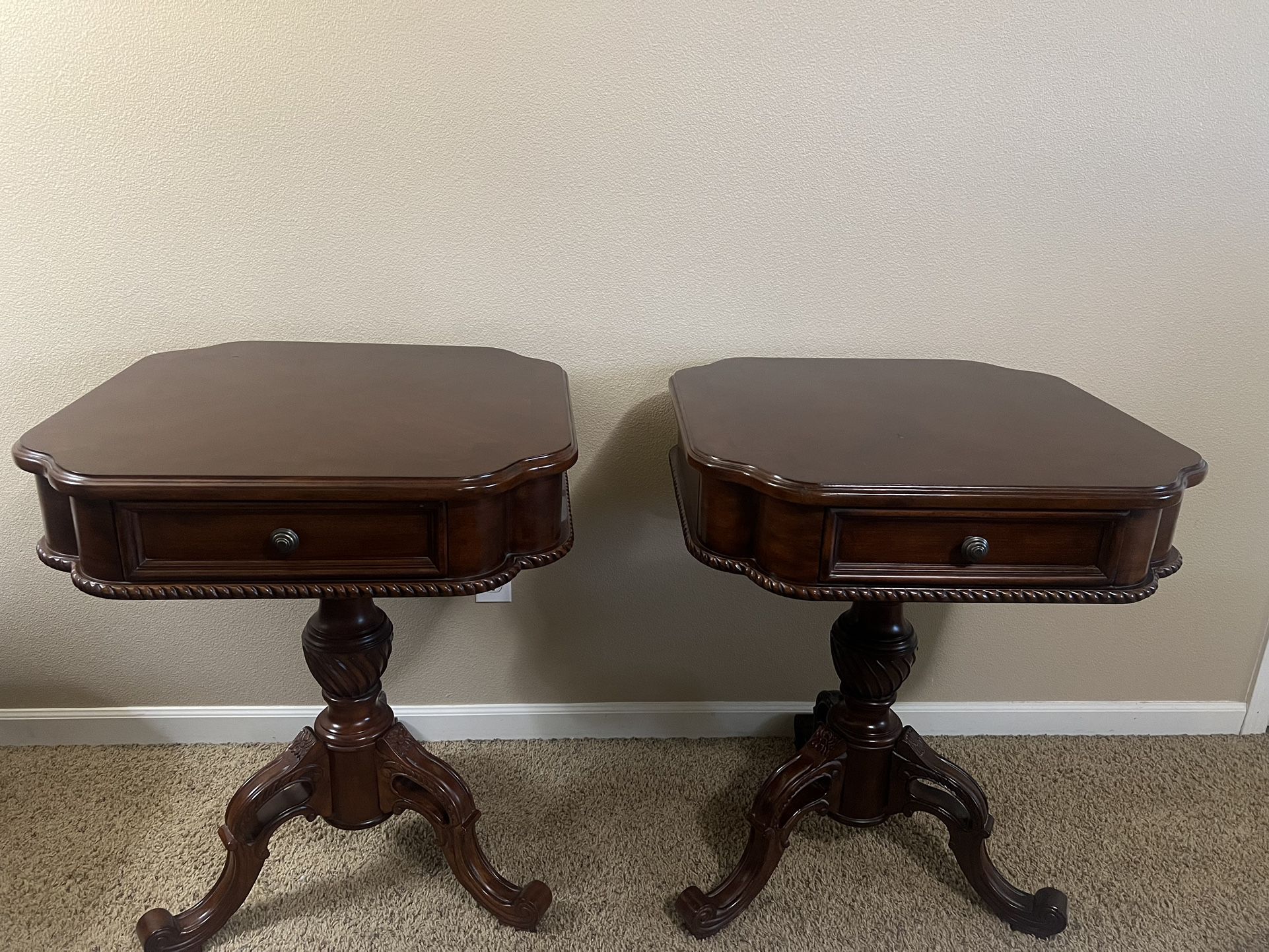 2 Wood End Tables~Great Condition