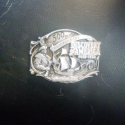 Limited Edition 500 Year Anniversary Christopher Columbus Buckle