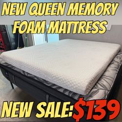 NEW QUEEN MEMORY FOAM MATTRESS