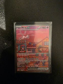 Mew ex svp 053 and Pikachu SIR